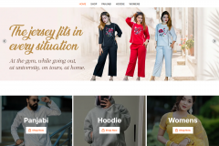 PJ Fashion Full Website Design and development